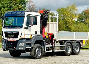 MAN TGS 33.480 6x6 - valník s hydraulickou rukou - 3