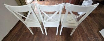 3ks židle IKEA Ingolf bílá - 3