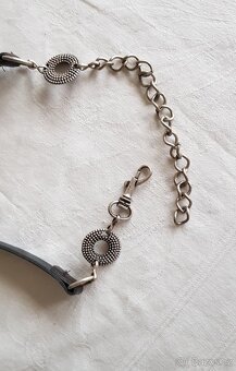 Dámský pásek – zapínání na karabinku - 3