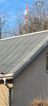 Prodám použitou hliníkovou střešní krytinu , cca 150m2 - 3