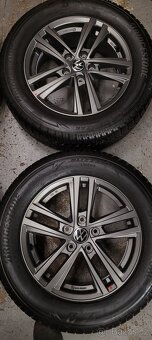 VW T-Roc,alu disky 16', ET 43,zimní Bridgestone - 3