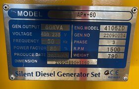 Prodám zcela nový generátor APW60 - 3