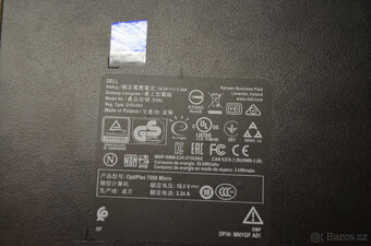 PC Dell 7050 Micro i5/12GB/SSD 256GB/záruka - 3