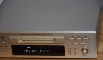 Minidisc deck DENON DMD-F100, manuál, MD disky - 3