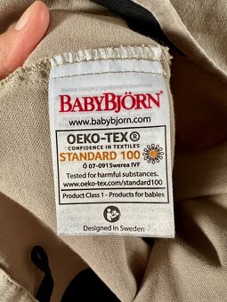 BABYBJÖRN Lehátko Bouncer Bliss Sand Grey Woven - 3