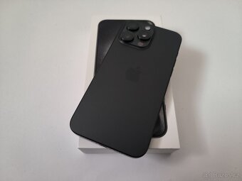 apple iphone 15 PRO MAX 256gb Black Titanium / Batéria 85% - 3