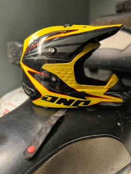 MX helma ONE Industries TROOPER RACING (žlutá, vel. L) - 3