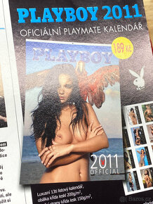 Koupím nástenné kalendáre Playboy na foto - 3