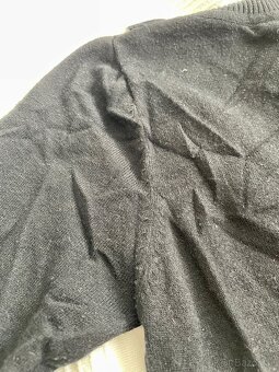 Černý 3/4 svetr značky Pietro Filipi vel. S/M - 3