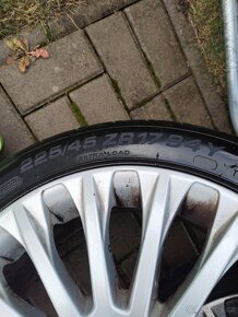 Prodej ALU kola 17"+pneu+šrouby - 3