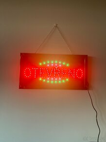 Světelná reklamní cedule‼️OTEVŘENO‼️ - 3