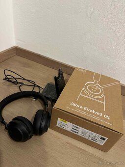 Sluchátka Jadra Evolve2 65 Link390a MS Stereo STD Black - 3