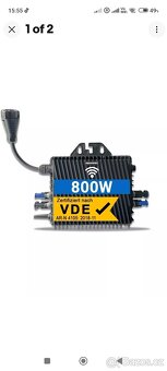 Balkonový fotovoltaický set,800W - 3