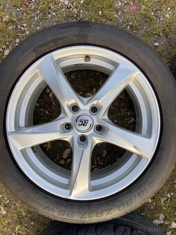 Alu kola RC Design 5x108 R17 + letní pneu - 3