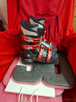 Dětské lyže 100mm + lyžáky - 3