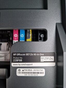 Tiskárna HP OfficeJet 8012e All-in-One - 3