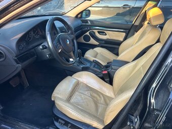 Bmw e39 525d cosmosschwarz po dilech - 3