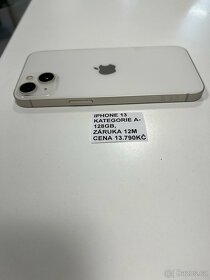 iPhone 13 128GB White - ZÁRUKA - 3