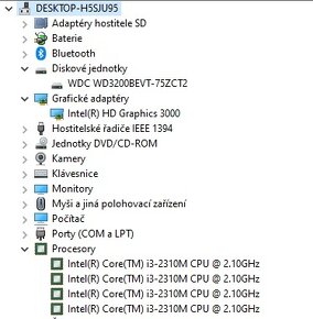 ▼HP ProBook 6560b - 15,6" / i3-2310M / 4GB  / ZÁR▼ - 3