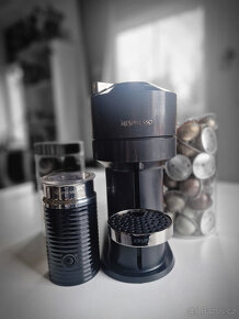 Nespresso Vertuo Next + Šlehač mléka Aeroccino 3 Black - 3