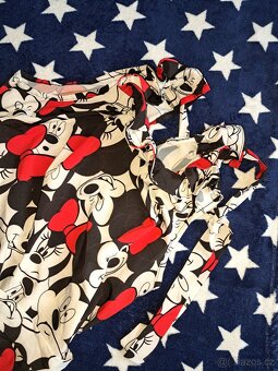 Šaty s Minnie Mouse vel. M - 3