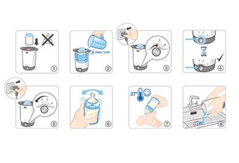 NUK elektrická ohřívačka na kojenecké lahve NOVÁ - 3