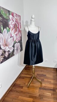 Koktejlové babydoll šaty z hedvábím Sandro PC 7.900 - 3