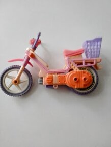 HRAČKA RŮŽOVÁ MOTORKA MOPED PRO MALOU PANENKU - 3
