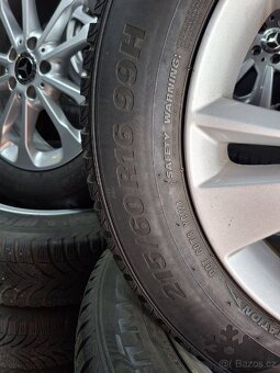 Alu kola Honda, R16 + zimní pneu 215/60 R16 - 3