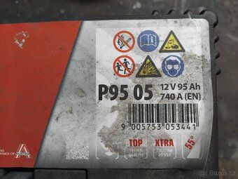 Autobaterie 95Ah 740 A 12V - 3