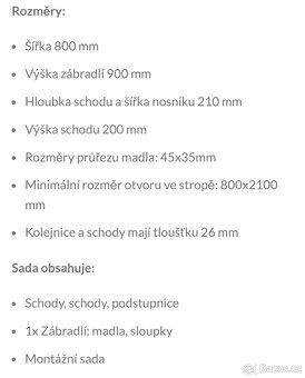 Interierové Schody dřevěné -BOROVICE - 3