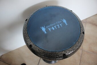 Kvalitní Darbuka (doumbek) z litého hliníku - 3