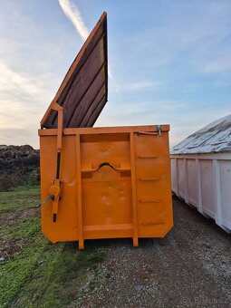 Kontejnery s otvírací střechou 3ks - 3