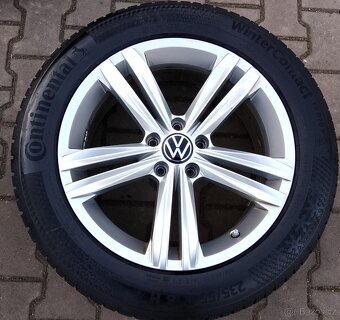 Zimní alu disky originální VW Tiguan 5x112 R18 - 3