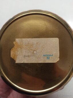 Mosazná dóza - zdobená - 3