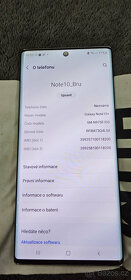 Samsung galaxy note 10+, 512G + 12G RAM - 3