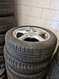 (EN/DE) ORIG Porsche sada ALU R17 5x130 + zim. pneu CONTI. - 3