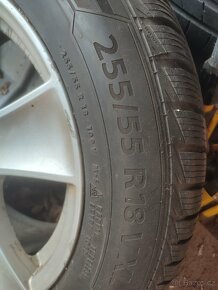 BMW x5 ALU kola+zimní pneu - 3