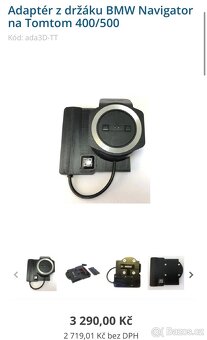 Tomtom Rider 500, Europe + adaptér BMW navigator - 3