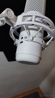 🎤 USB Mikrofon HyperX QuadCast S (bílý) - 3