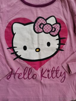 Tričko dlouhý rukáv Hello Kitty vel. 110 /116 - 3