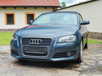 AUDI A3 cabrio 2.0 TDI, xenon, nové DSG, nové rozvody - 3
