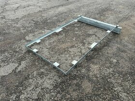 Pozinkovaný rám přívěsu 2,10x1,15m - náhradní díl - 3