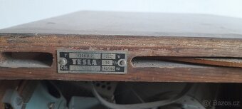 Stará televize a rádio s gramofonem TESLA - 3