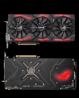 Grafická karta, ASUS ROG STRIX GAMING RX VEGA 64 O8G - 8GB - 3