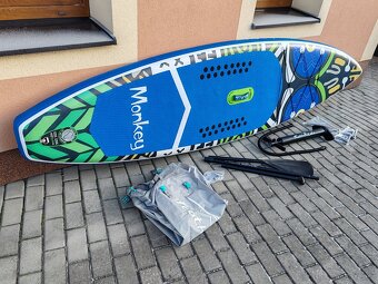 Paddleboard, iSUP, surf Monkie 335 cm nosnost 150 kg - 3