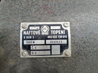 Naftové topení 6BON3 - 3