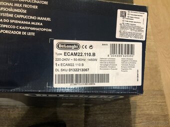 Kávovar Delonghi Magnifica ECAM22.110.B - 3