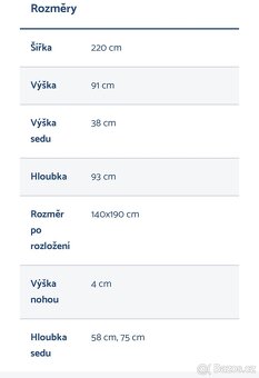 Téměř nová sedací souprava - 3
