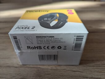 Niceboy WATCH Pixel 2 Carbon Black- Tep/ Kyslík/ IP 67 - 3